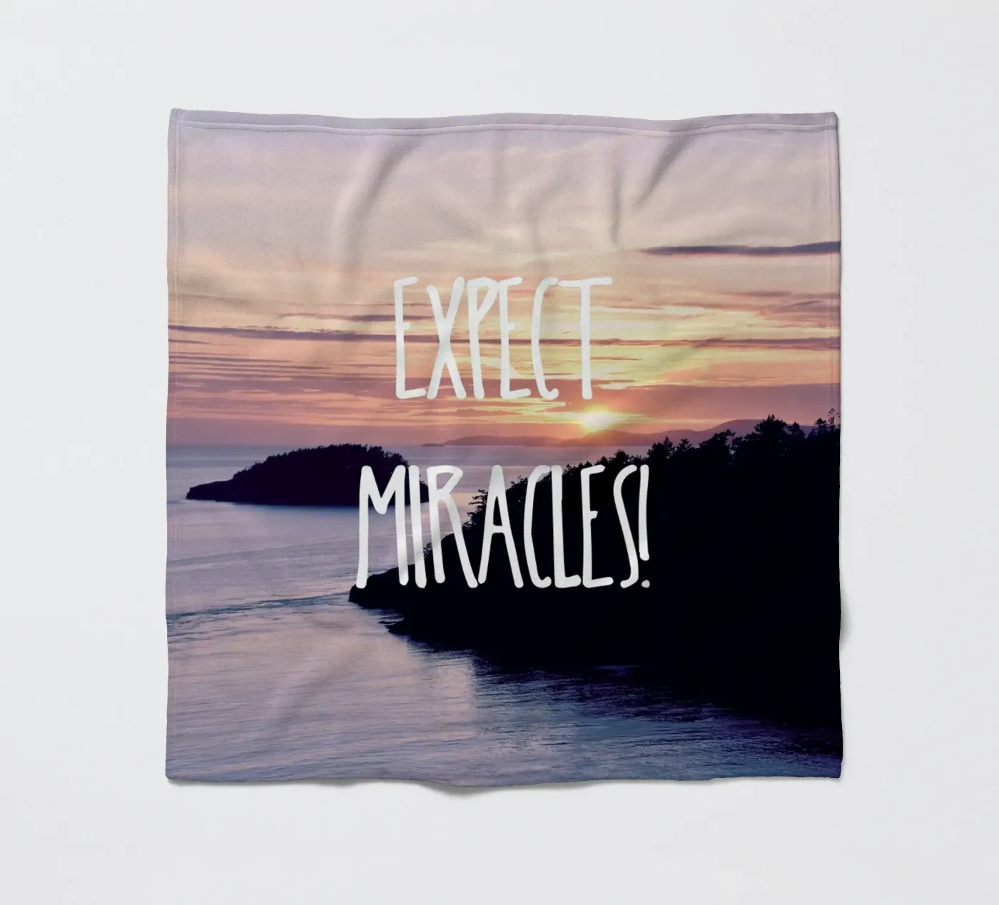Expect Miracles coperta in pile da Robin Delean