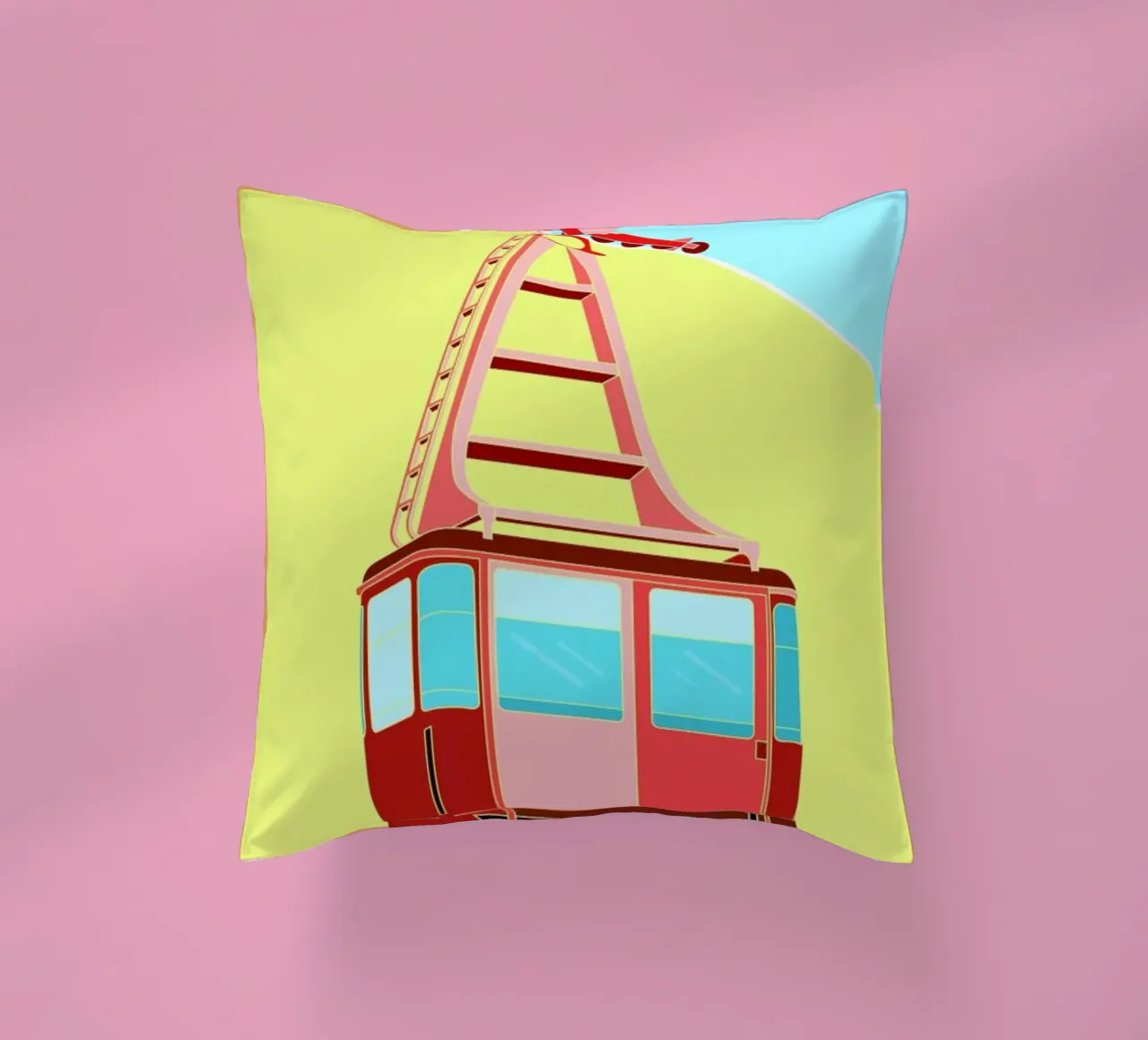 Gondola decorative cushion by Jan Luzar