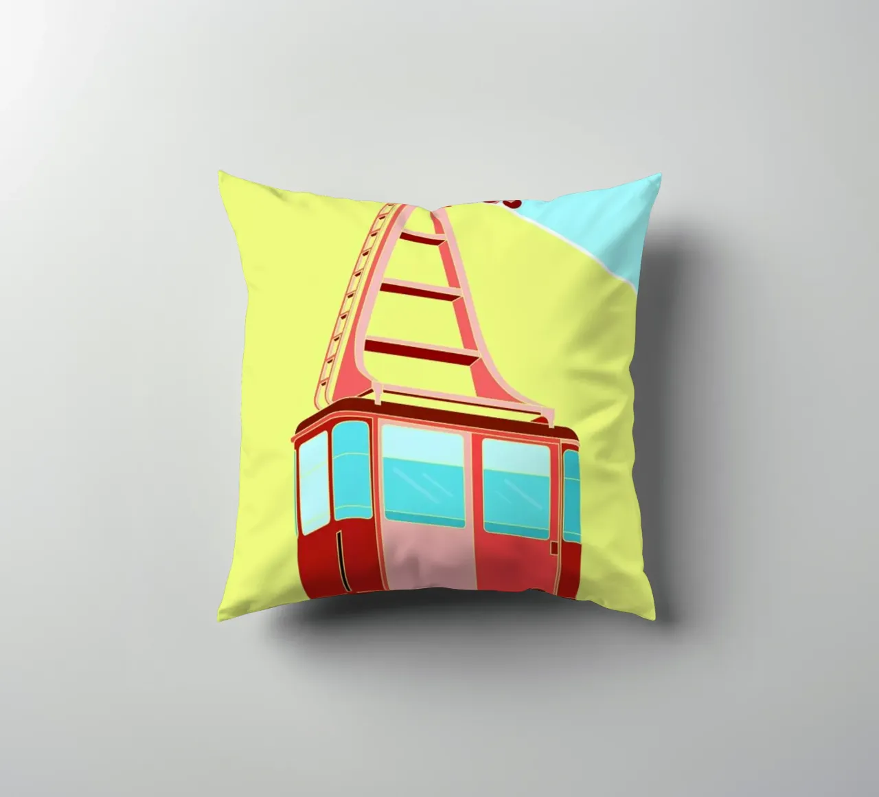 Gondola decorative cushion by Jan Luzar