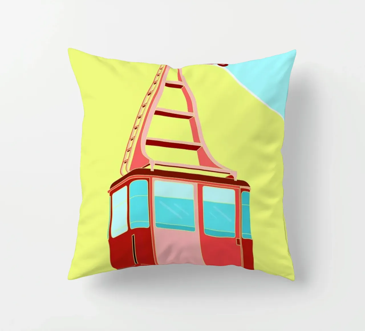 Gondola decorative cushion by Jan Luzar