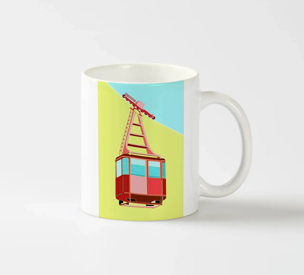 Gondola tazza in ceramica da Jan Luzar