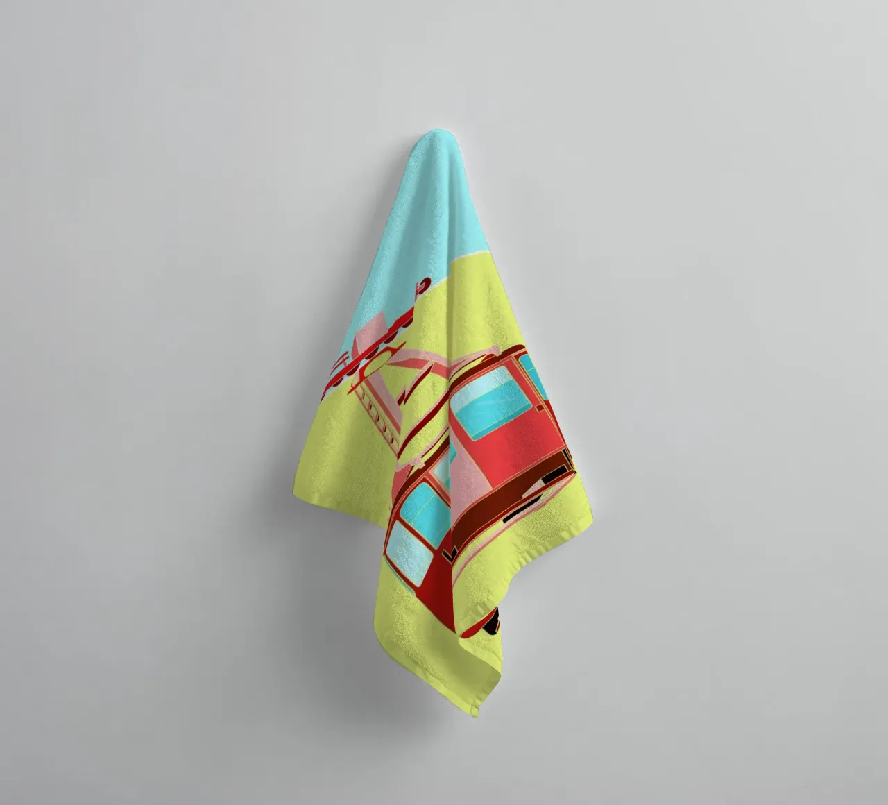 Gondola towel by Jan Luzar