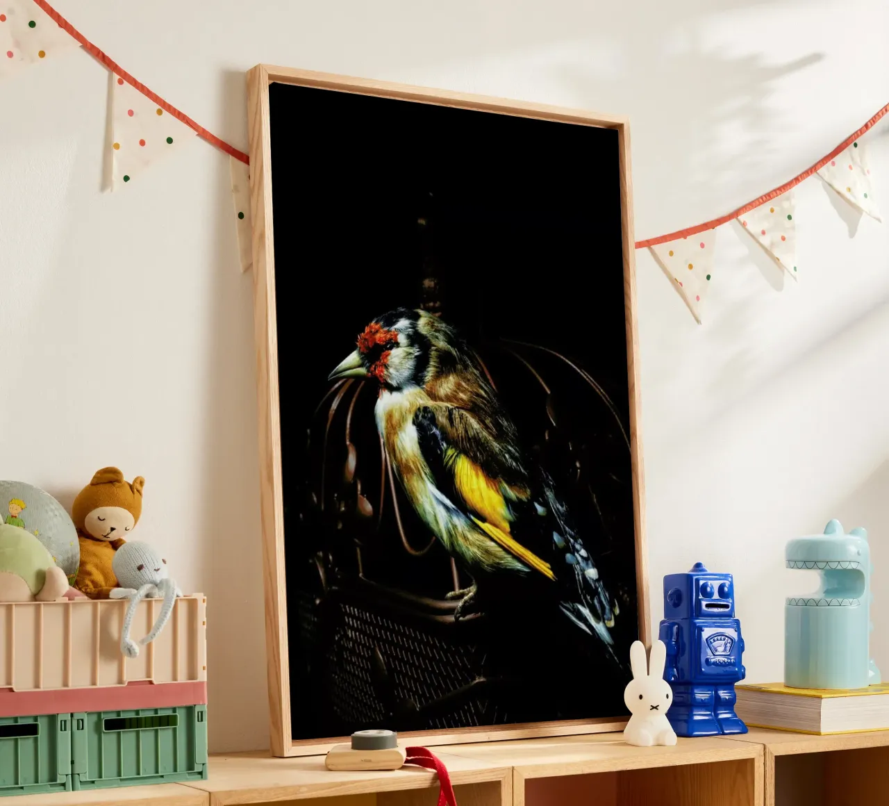 Birds Everywhere 22 canvas by Günther Egger