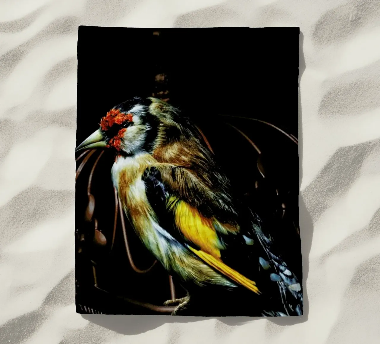 Birds Everywhere 22 beach towel by Günther Egger