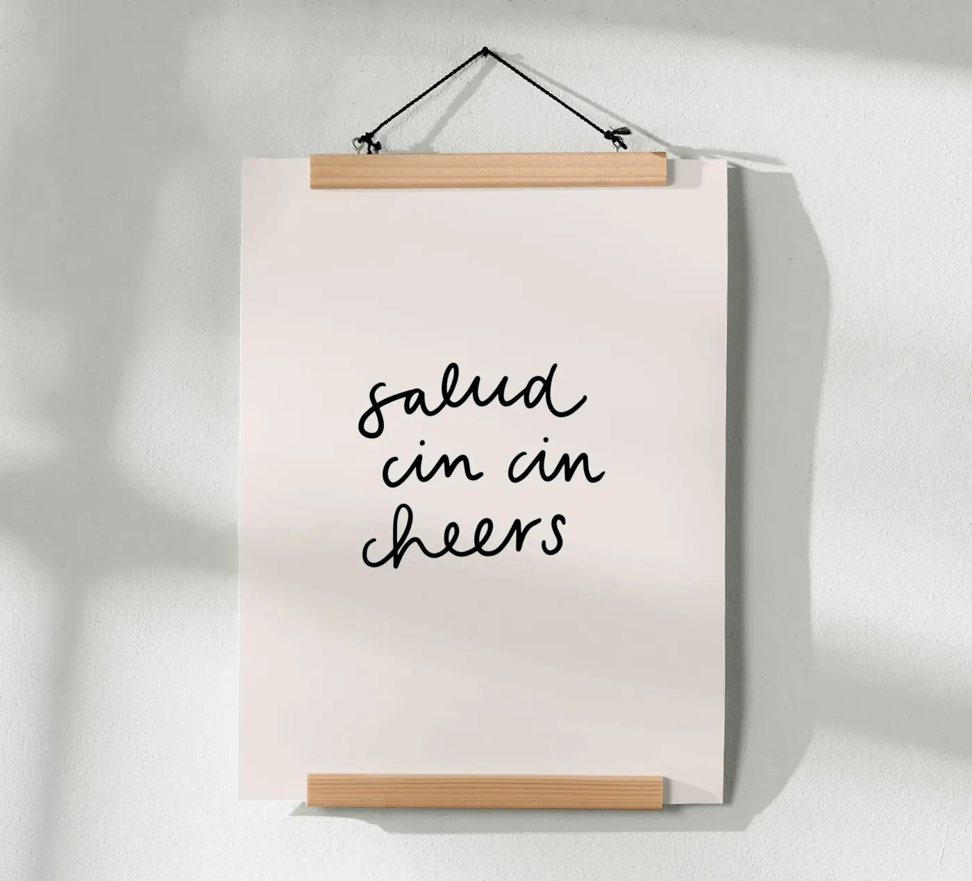 Cin Cin Poster von KRUTH DESIGN