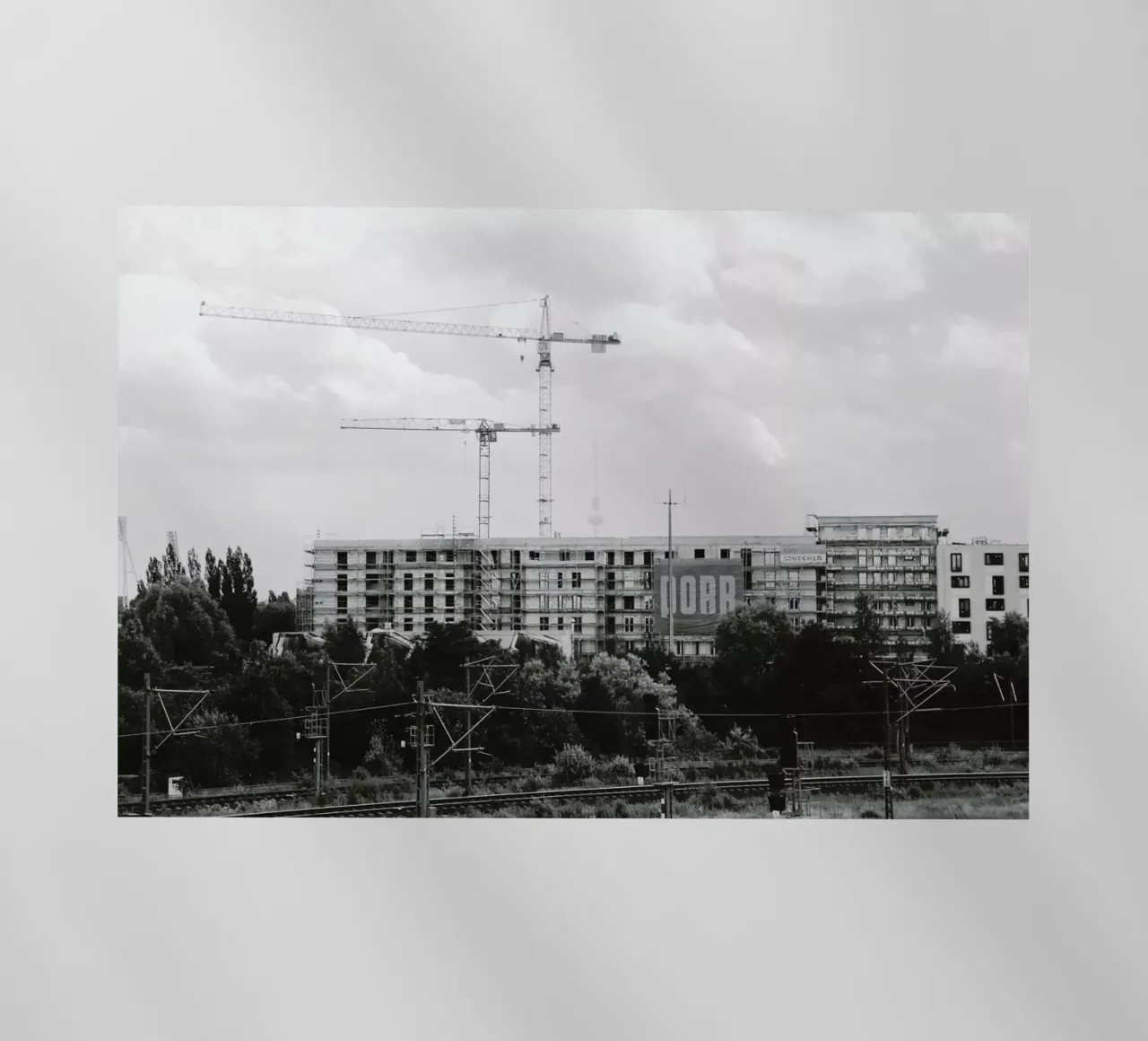 Berlin pellicola backlit da Florent Bodart