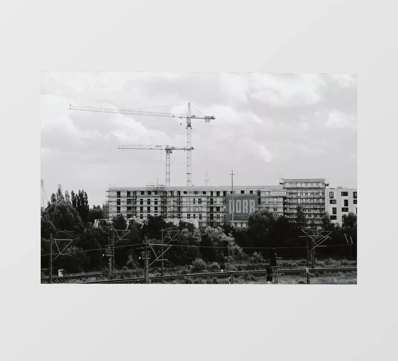 Berlin pellicola backlit da Florent Bodart