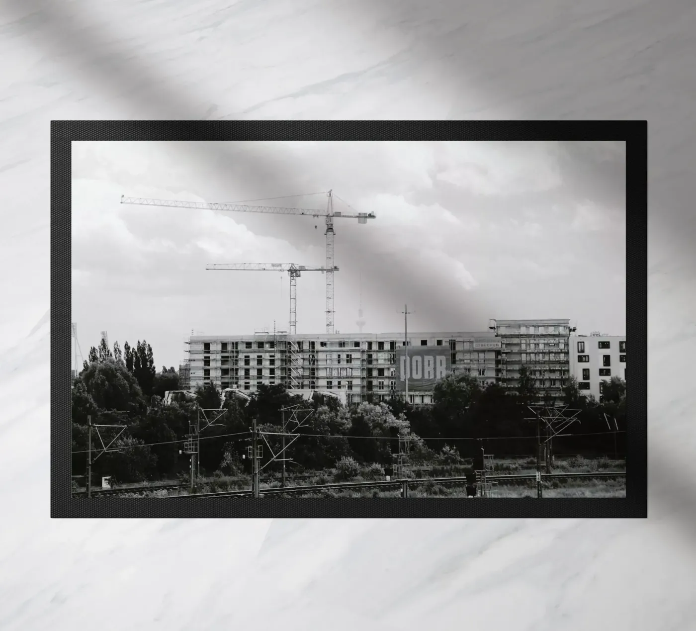 Berlin doormat by Florent Bodart