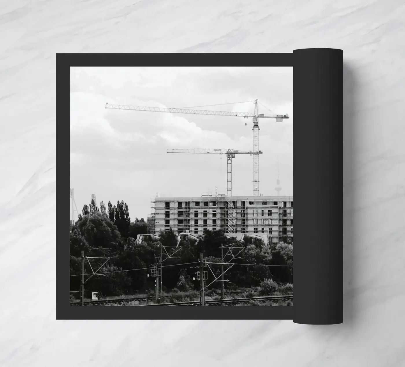 Berlin doormat by Florent Bodart