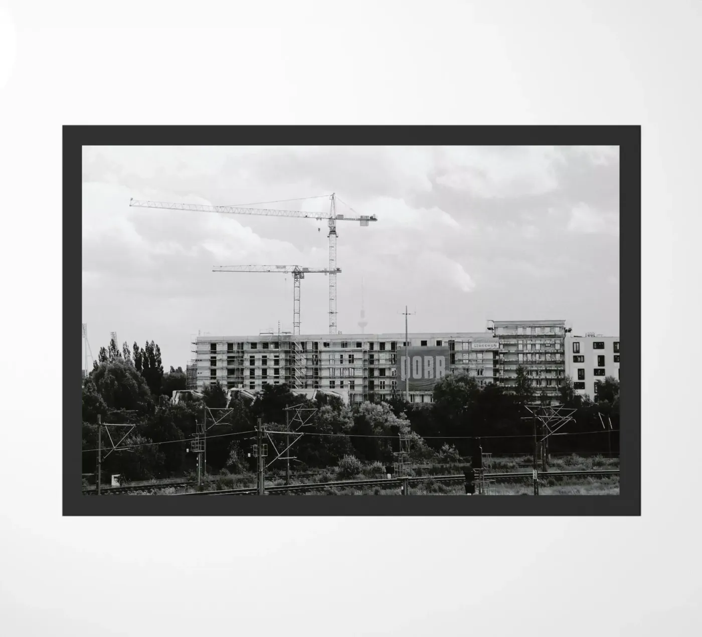 Berlin doormat by Florent Bodart