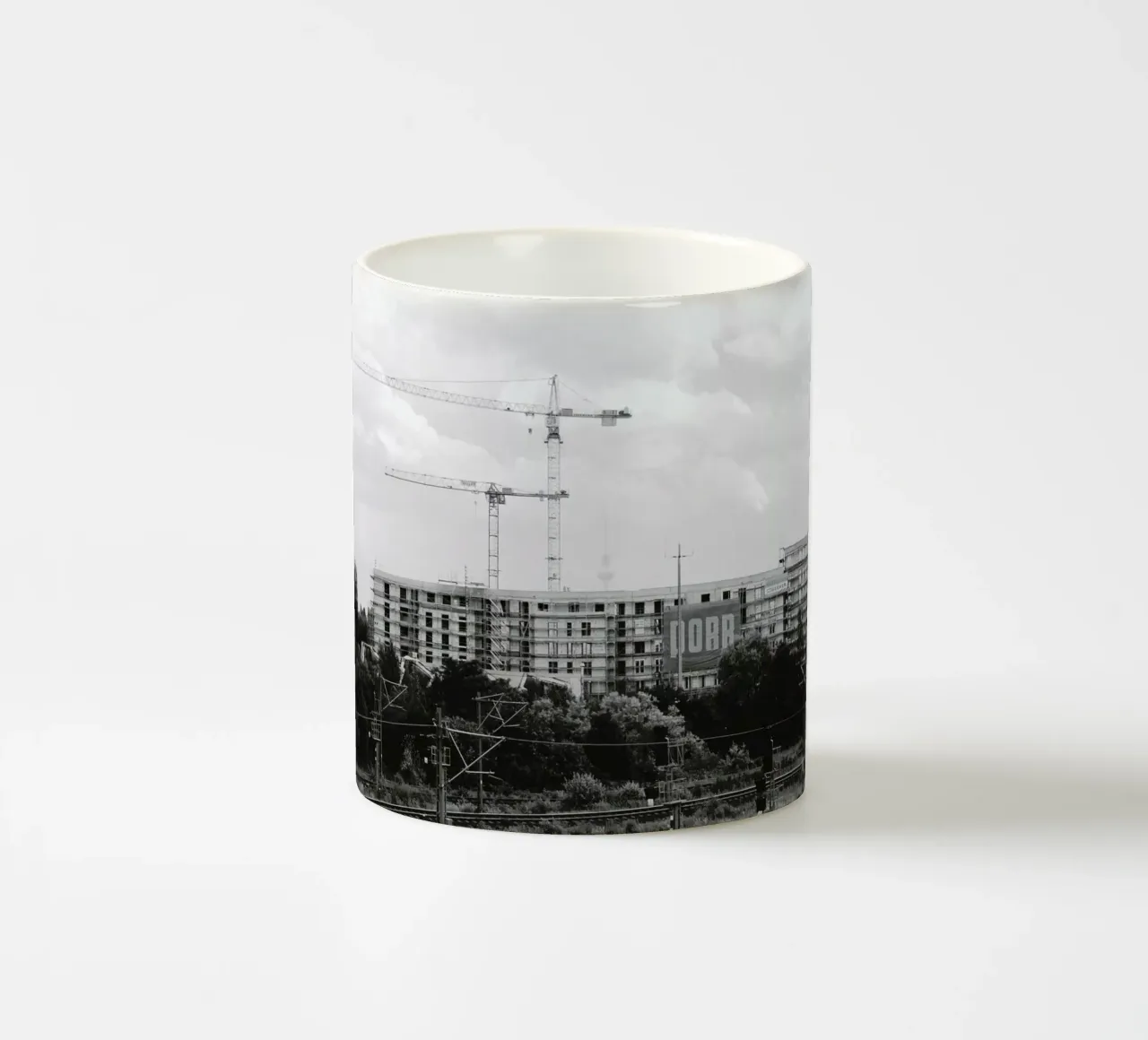 Berlin tazza in ceramica da Florent Bodart