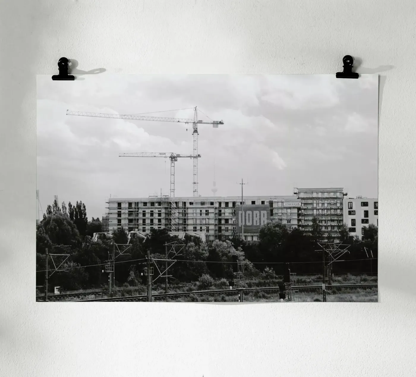 Berlin Poster von Florent Bodart