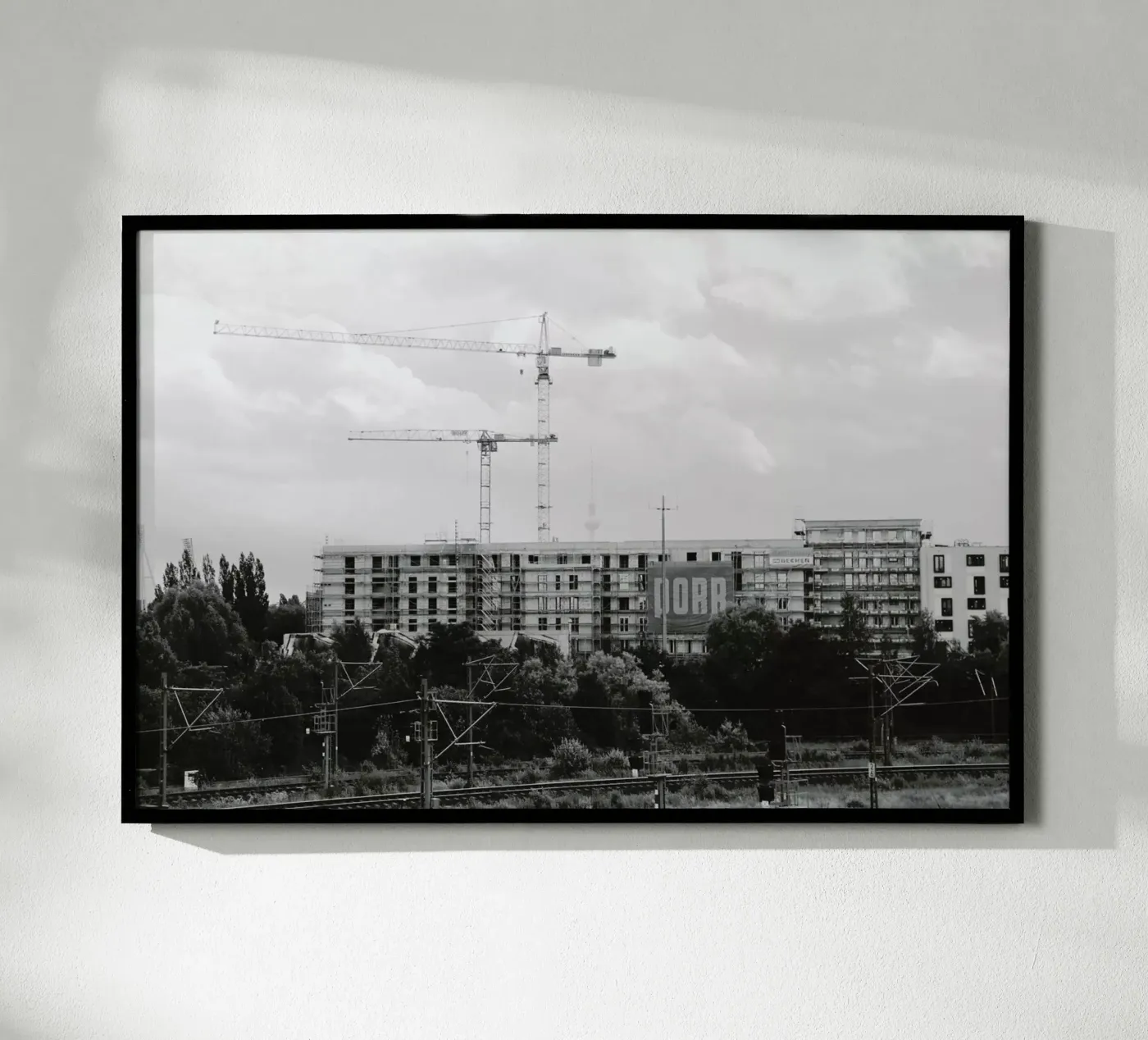 Berlin Poster von Florent Bodart