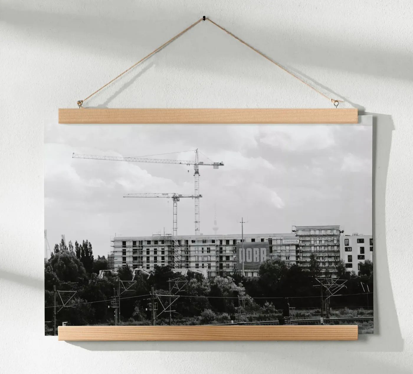 Berlin Poster von Florent Bodart