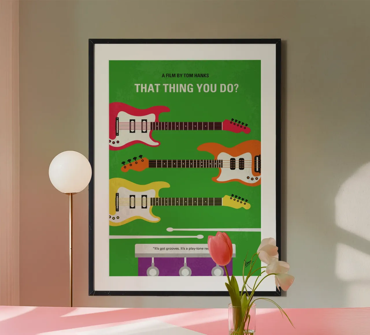 No1262 My That Thing You Do minimal movie poster poster da Chungkong