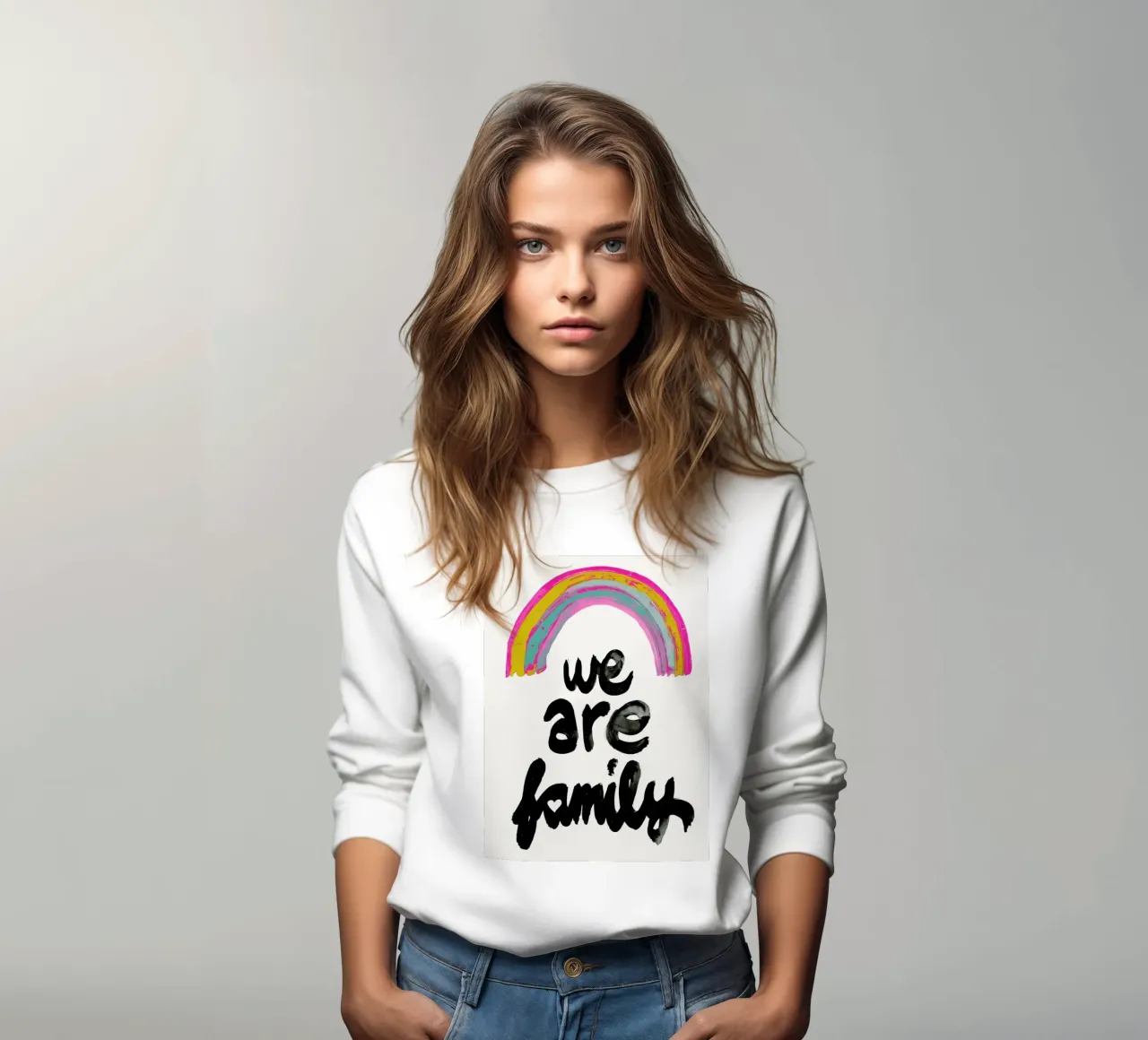 We Are Family felpa da treechild
