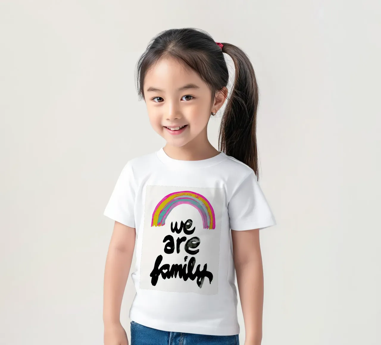 We Are Family kids t-shirt by treechild