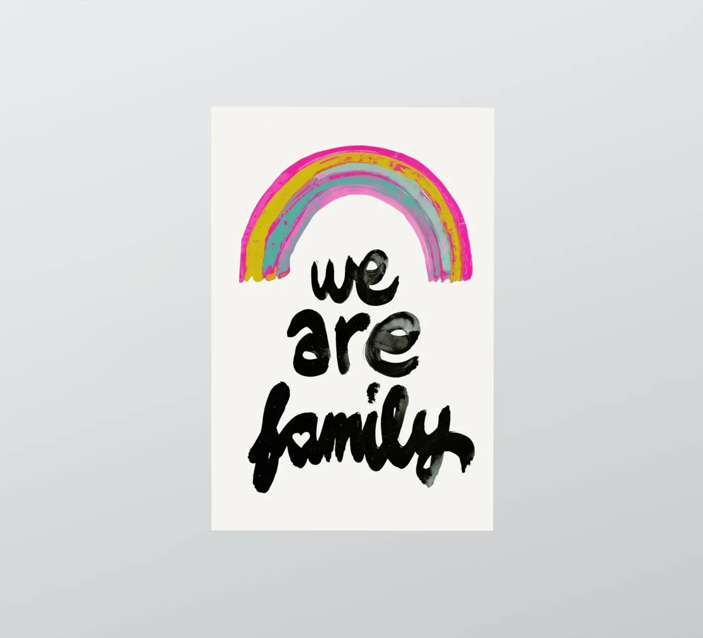 We Are Family adesivo da treechild
