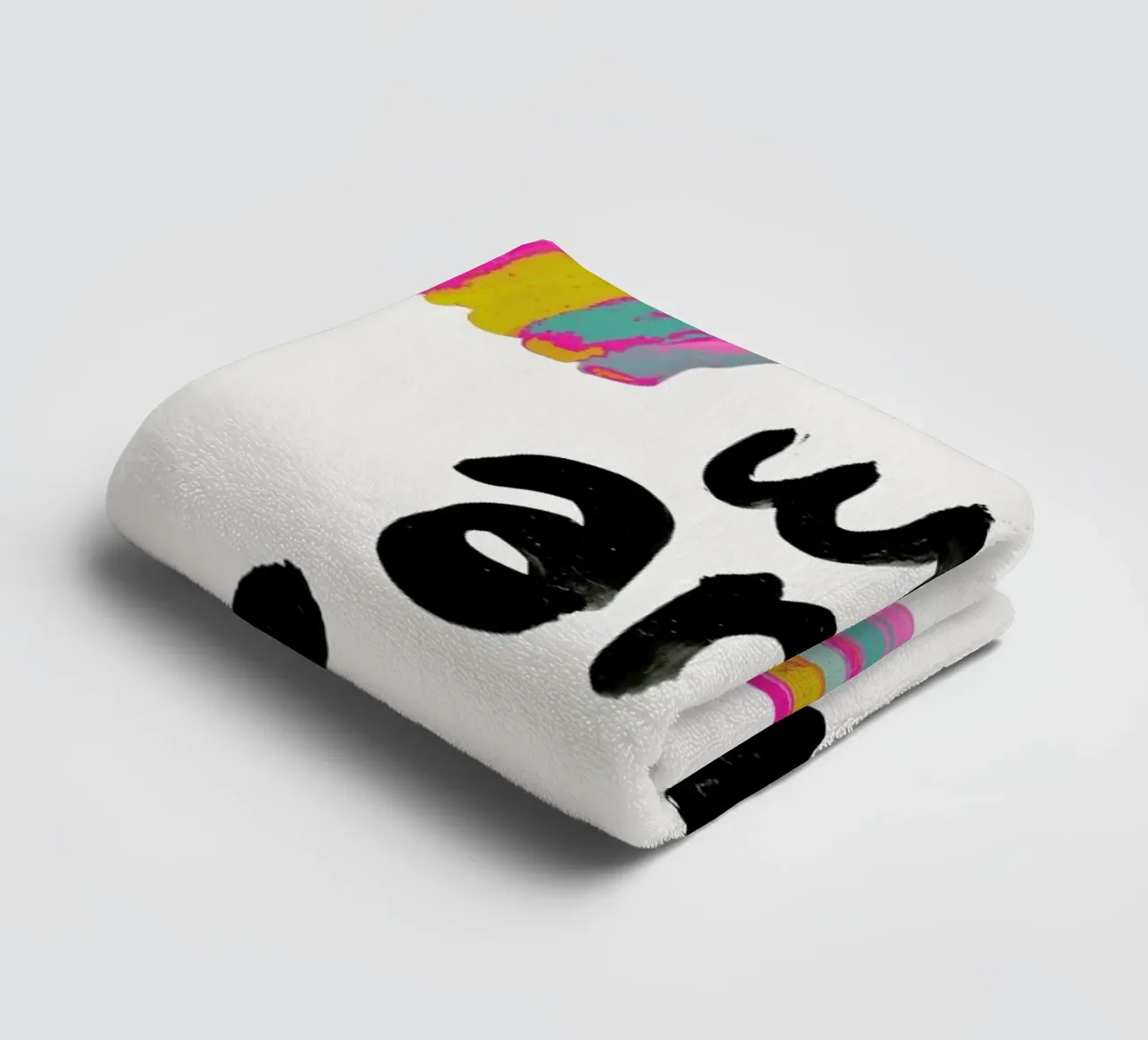 We Are Family serviette de bain de treechild