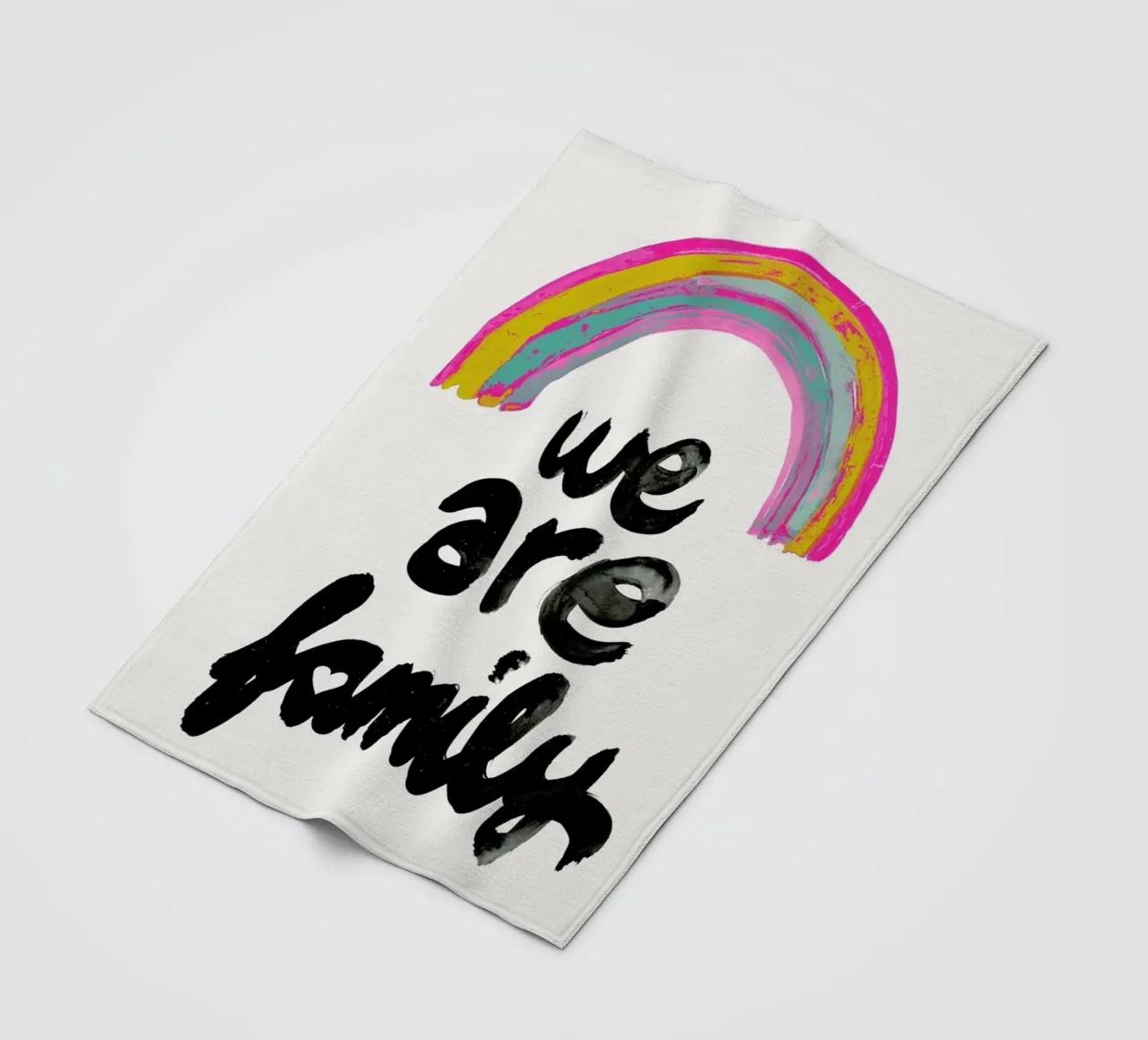 We Are Family fleecedeken van treechild