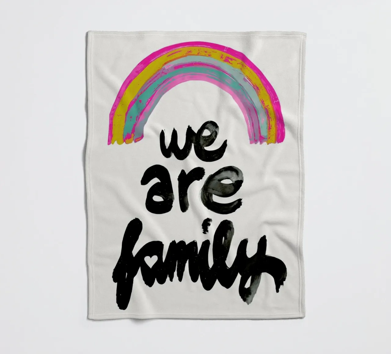 We Are Family fleecedeken van treechild