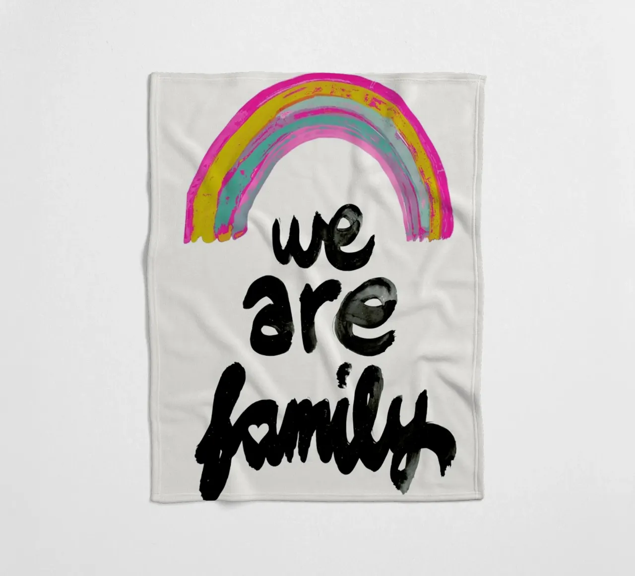 We Are Family fleecedeken van treechild