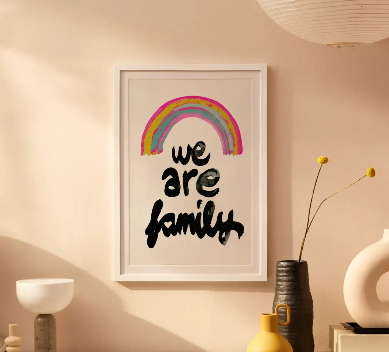 We Are Family Poster von treechild