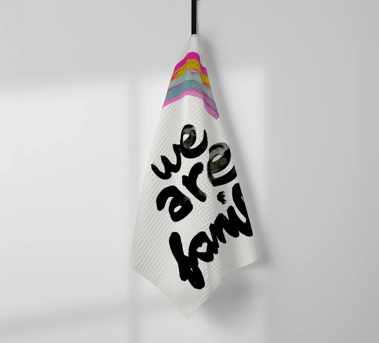 We Are Family torchon de treechild