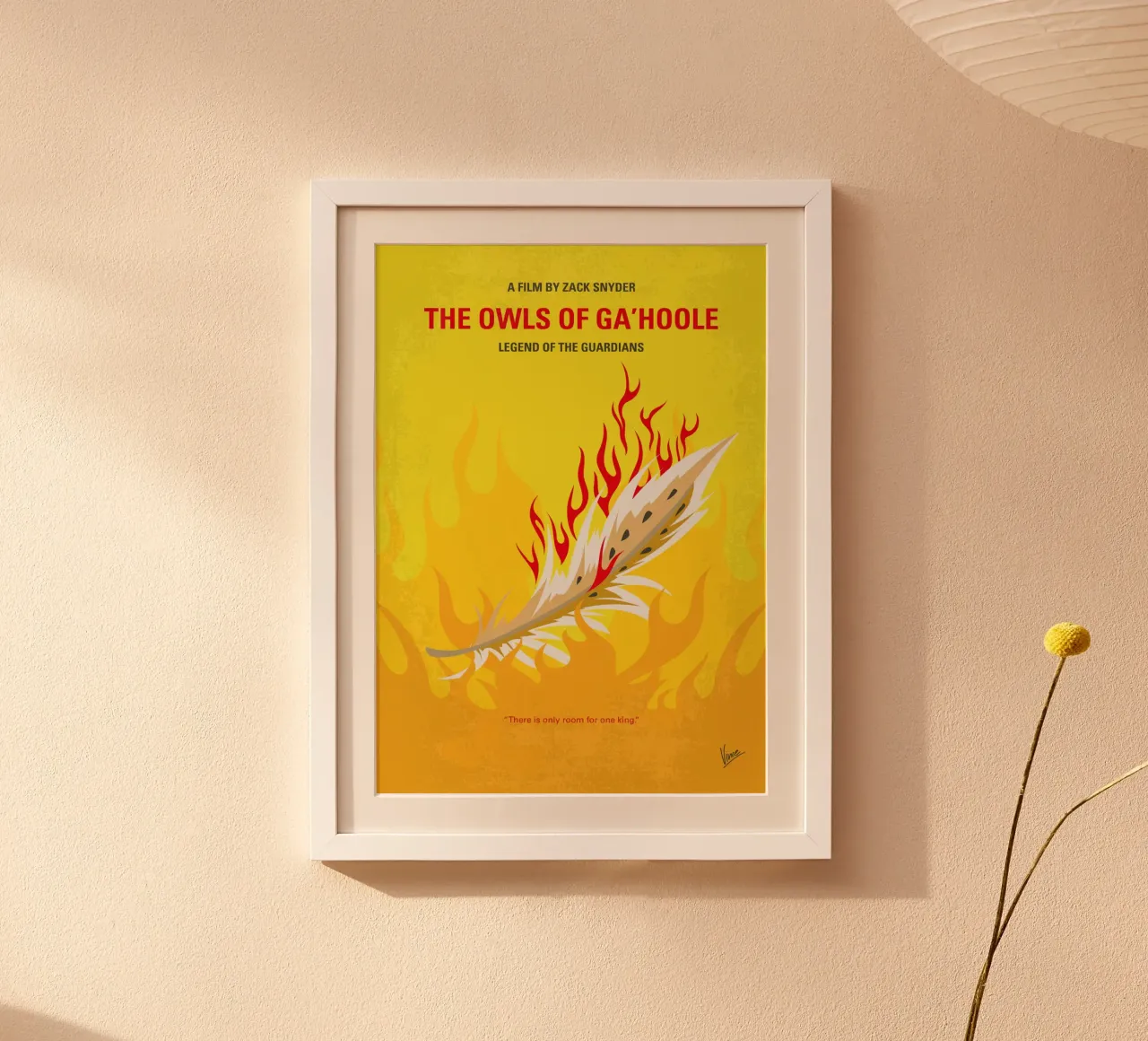 No1276 My Legend of the Guardians minimal movie poster poster con telaio in alluminio da Chungkong