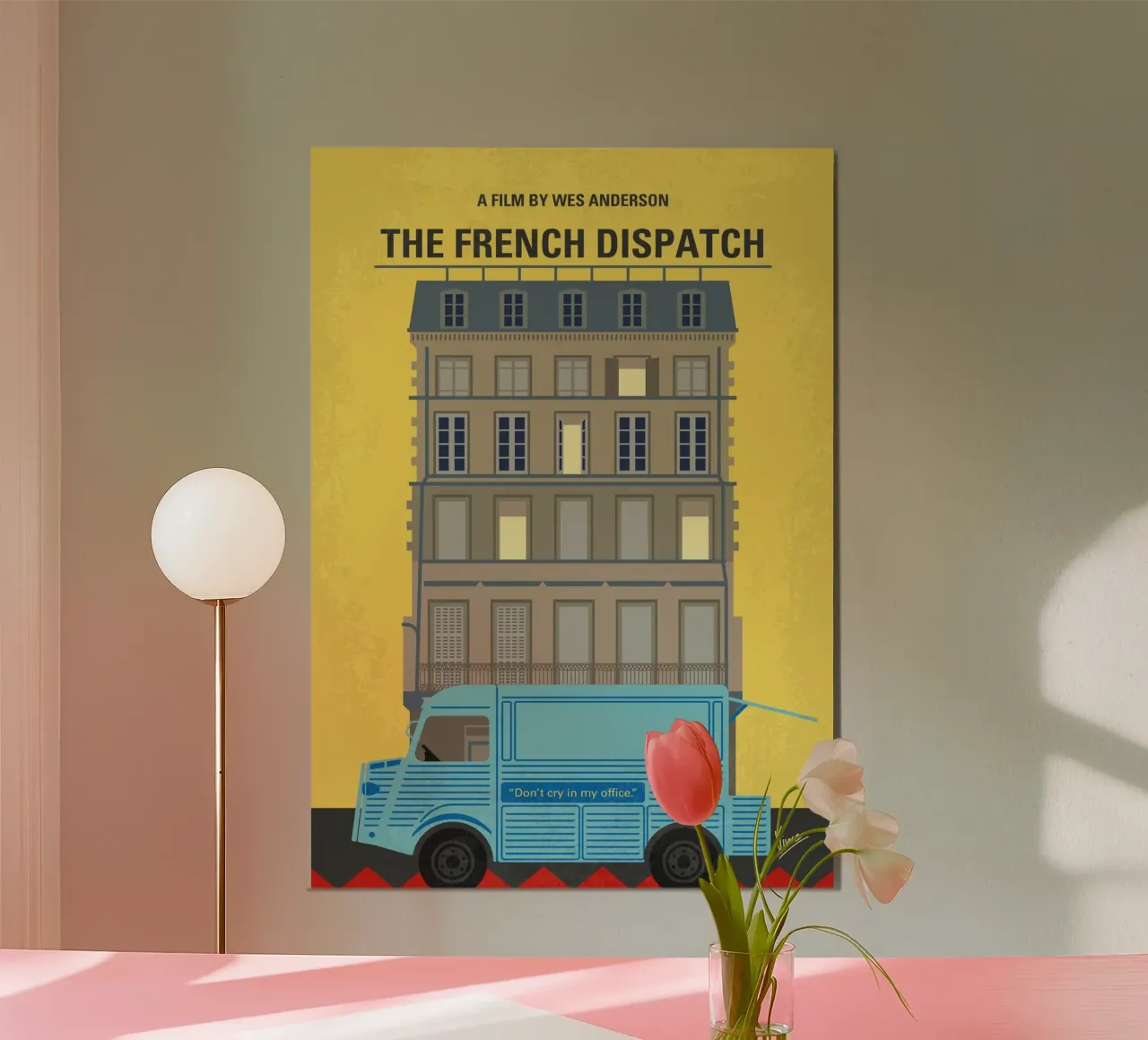 No1281 My The French Dispatch minimal movie poster poster da Chungkong