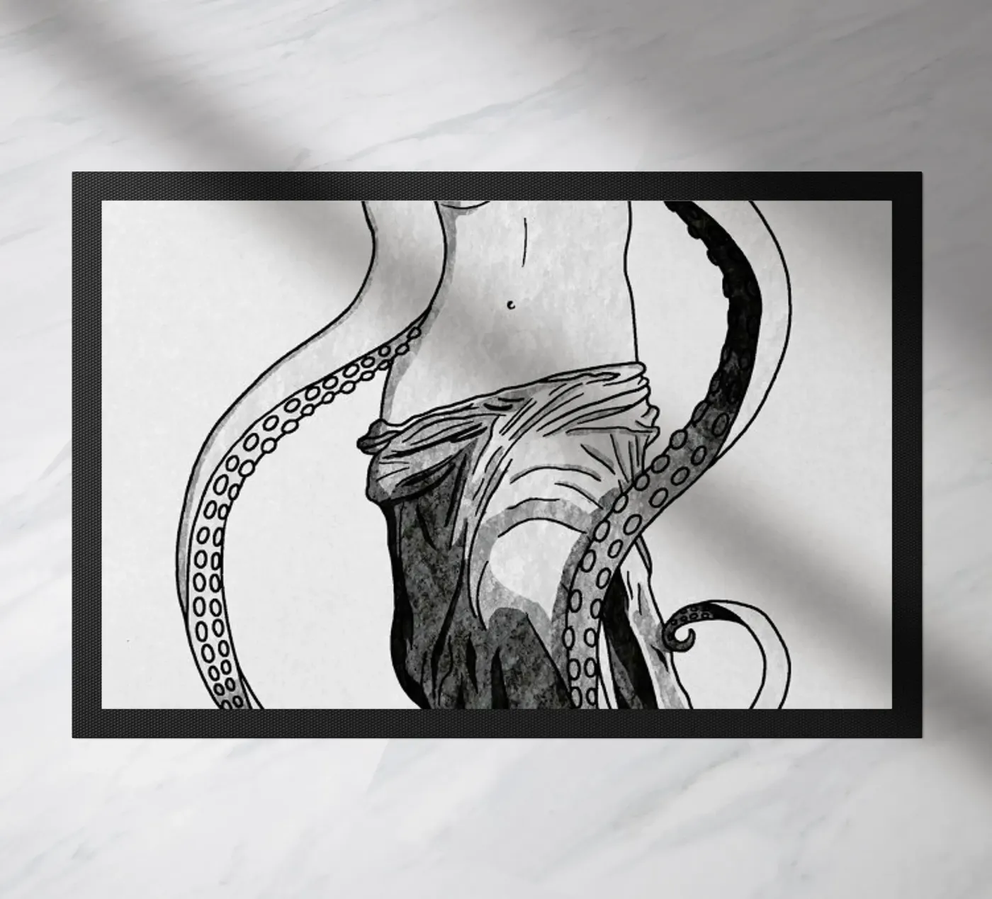 Venus - tentacles Fußmatte von Florent Bodart