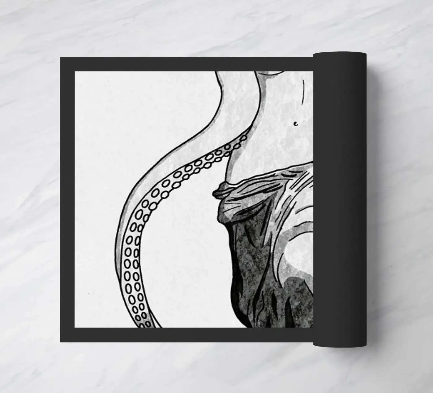 Venus - tentacles Fußmatte von Florent Bodart