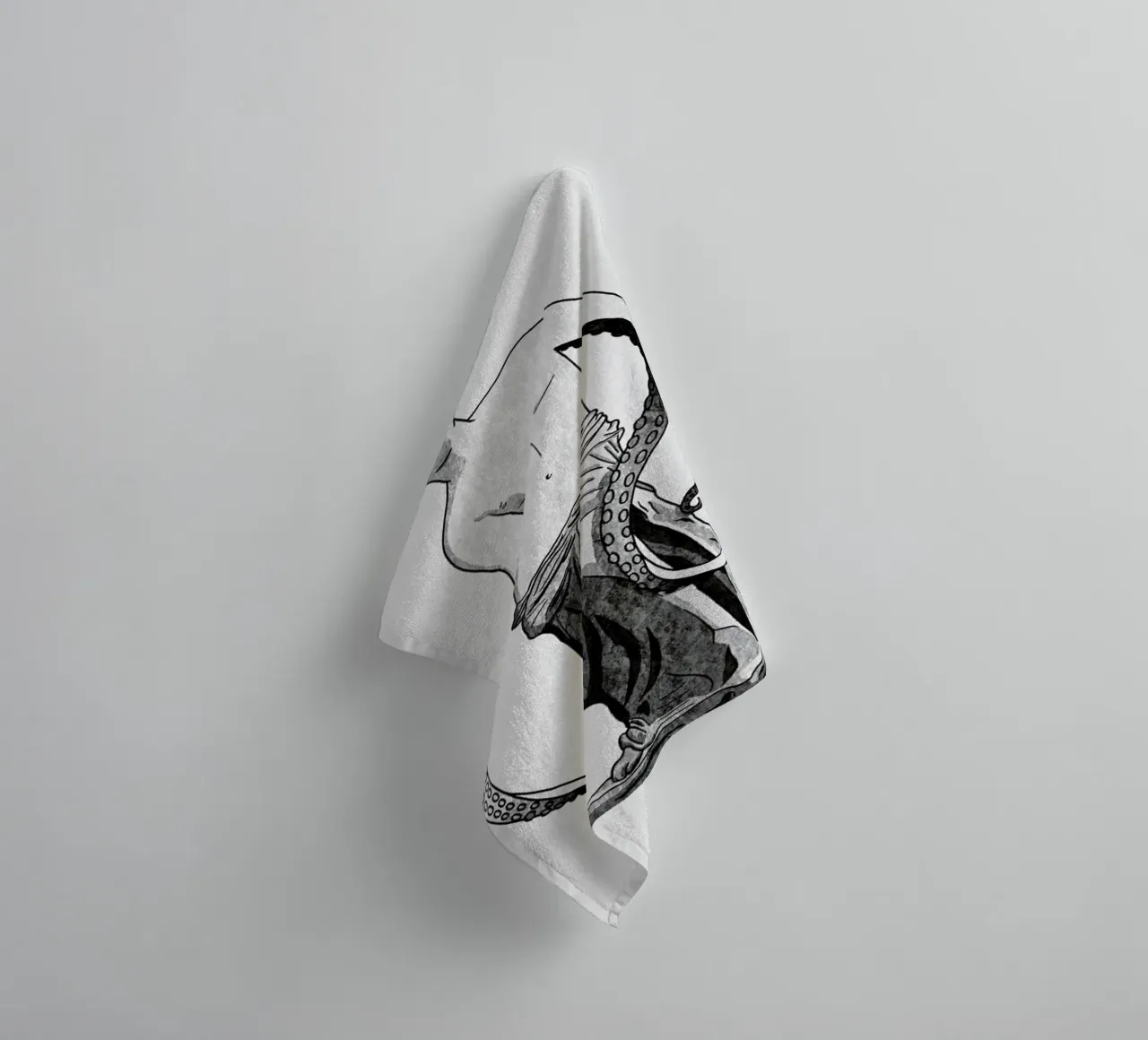 Venus - tentacles asciugamano da bagno da Florent Bodart