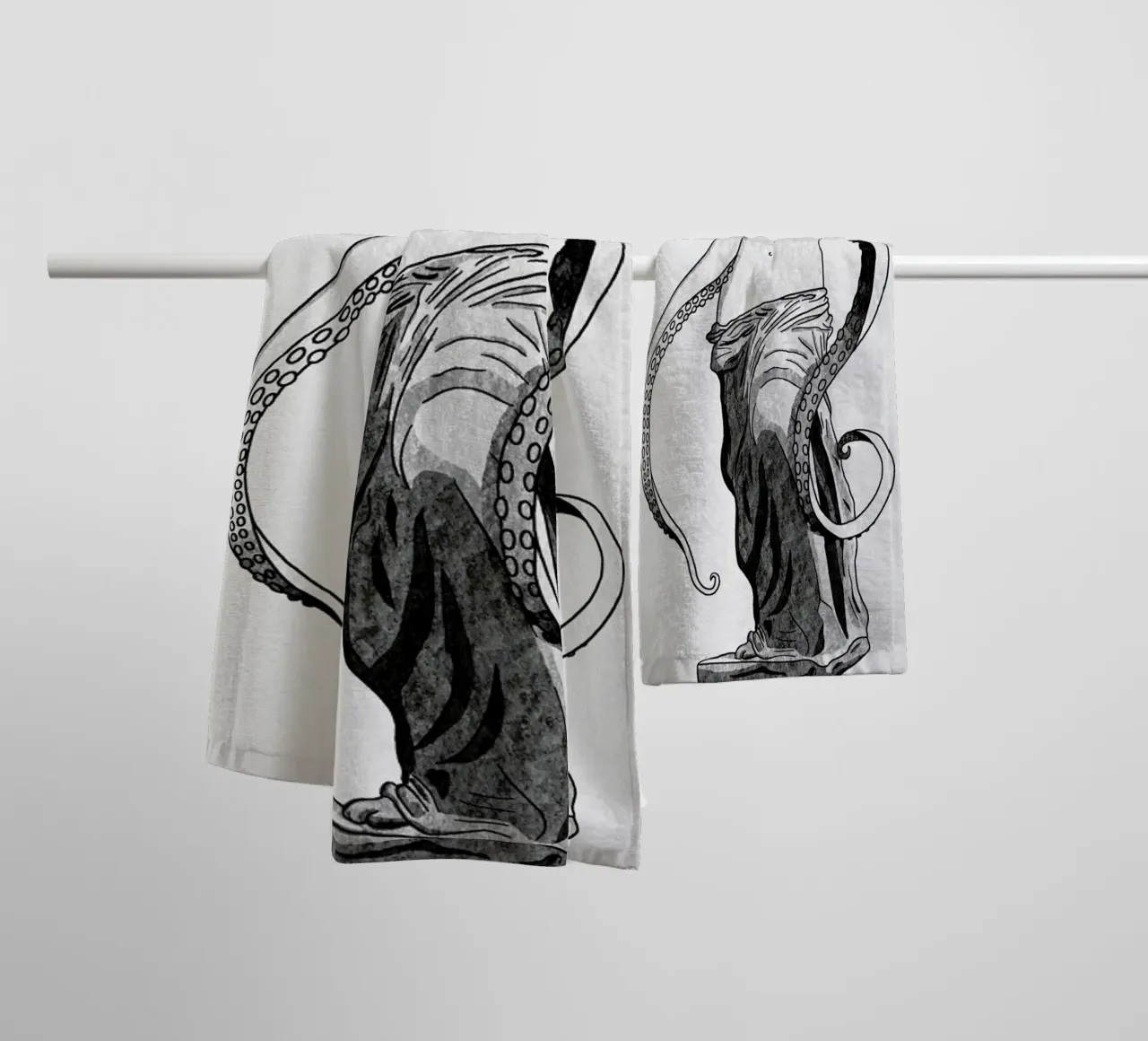 Venus - tentacles asciugamano da bagno da Florent Bodart