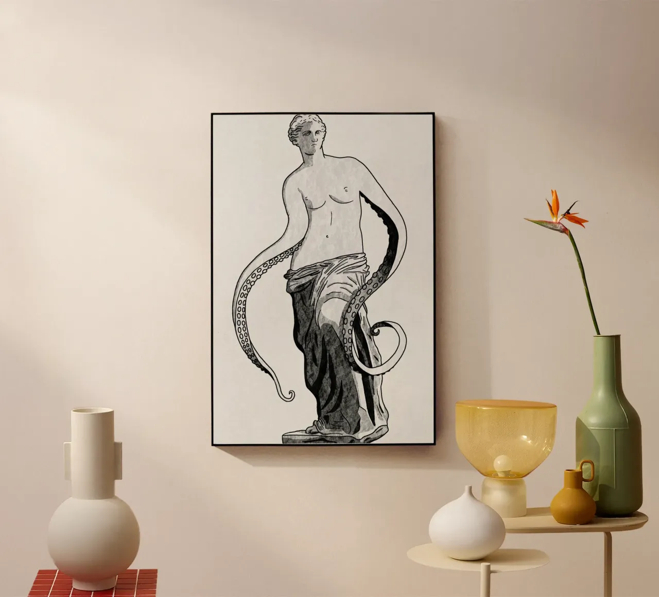 Venus - tentacles plexiglass da Florent Bodart