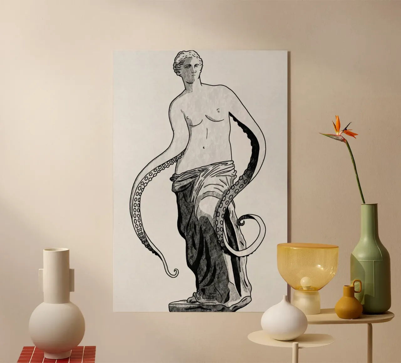 Venus - tentacles plexiglass da Florent Bodart