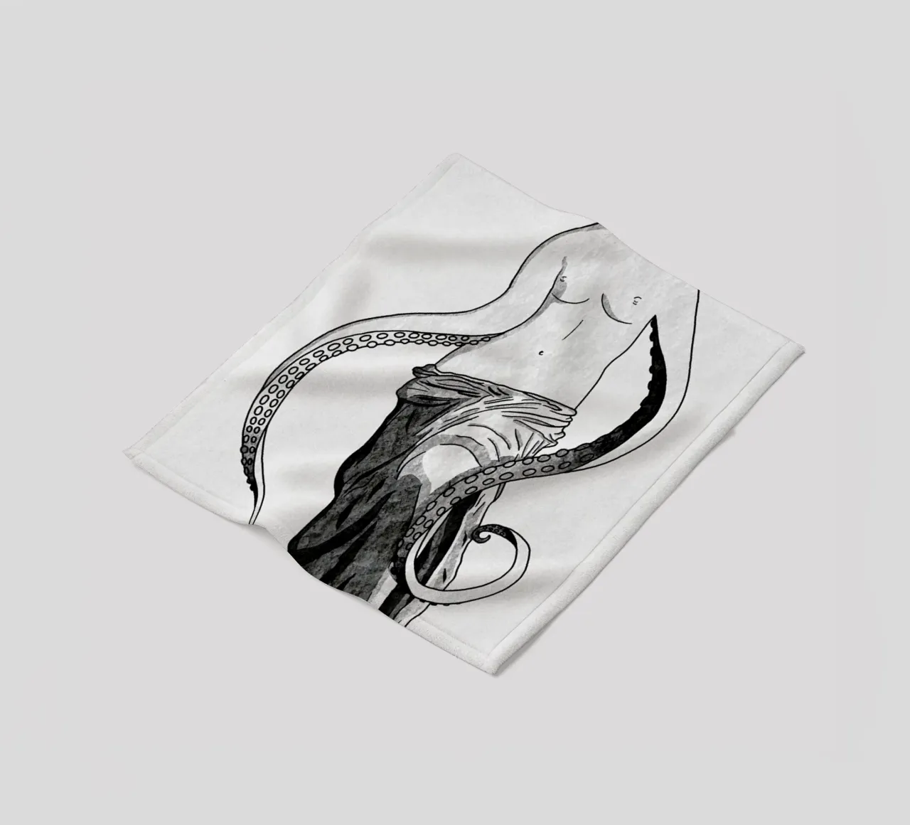 Venus - tentacles fleecedeken van Florent Bodart