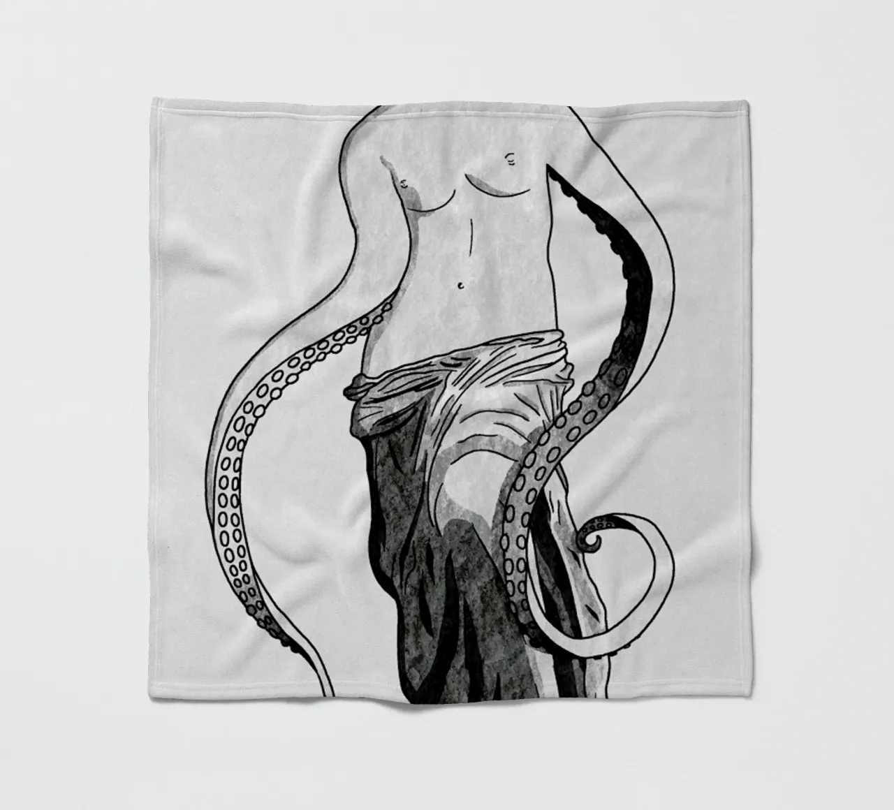 Venus - tentacles fleecedeken van Florent Bodart