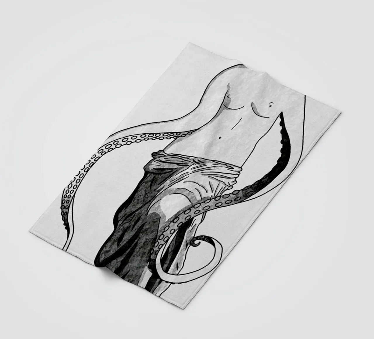 Venus - tentacles fleecedeken van Florent Bodart