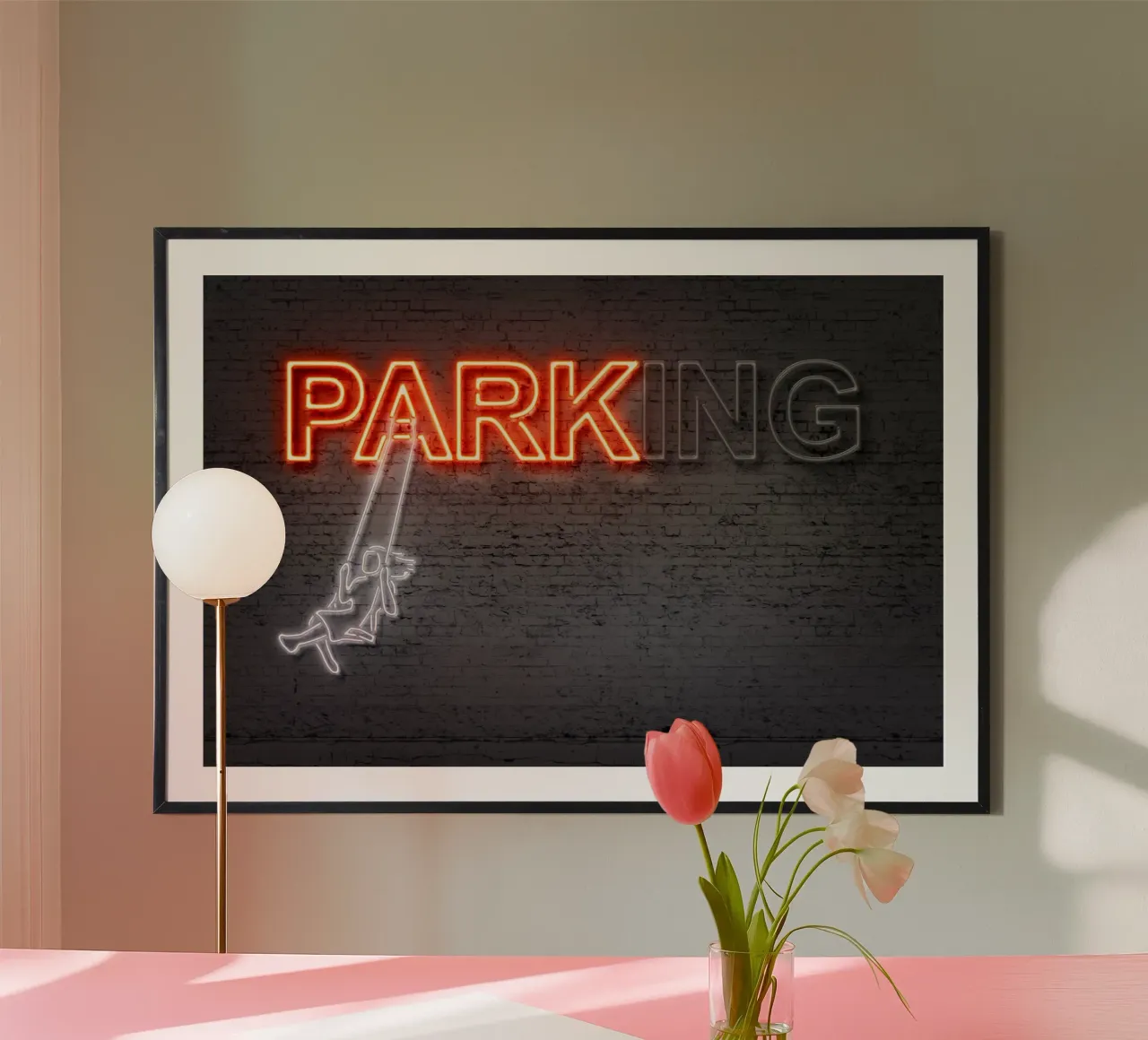 Park poster con telaio in plastica da Octavian