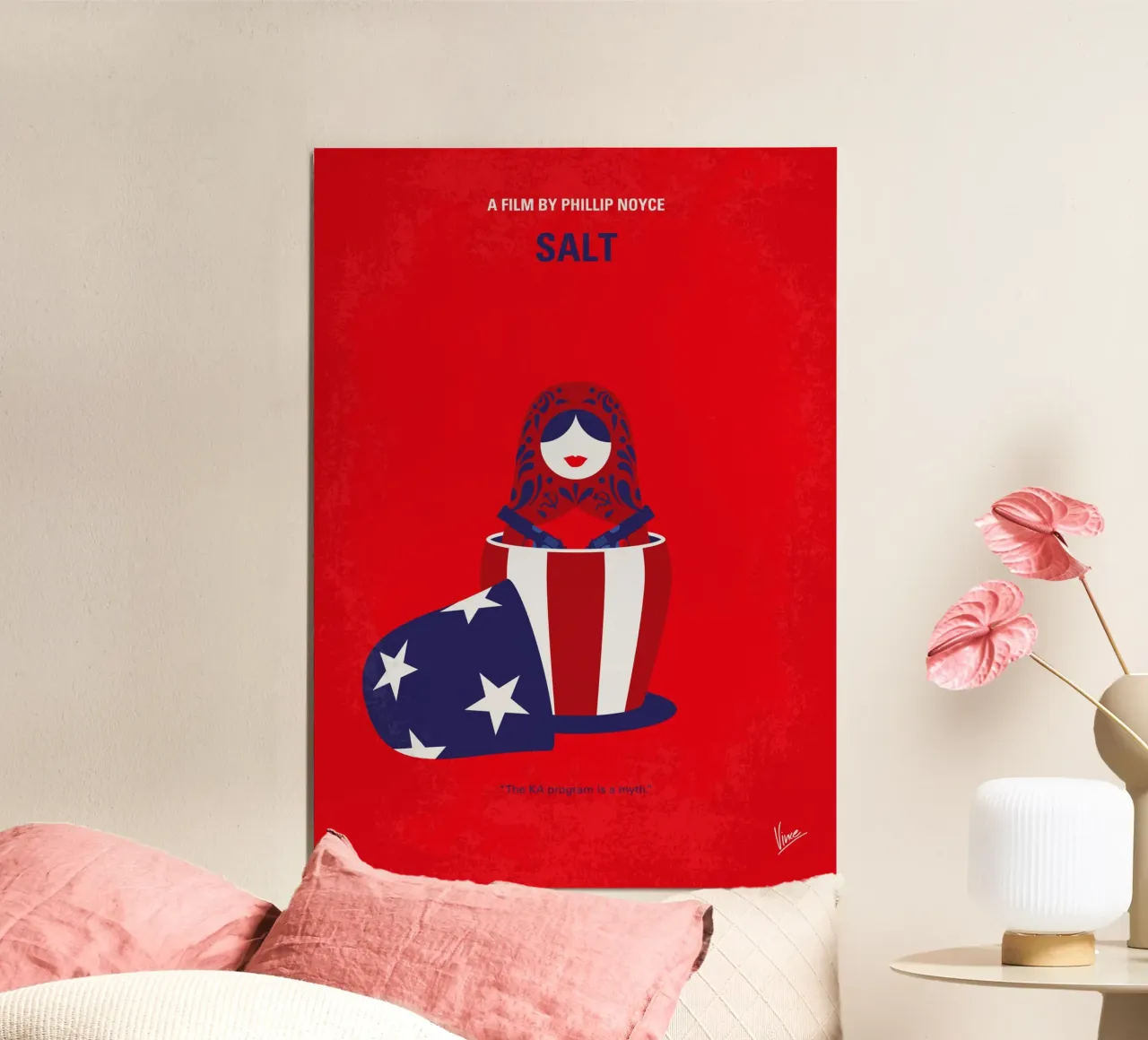 No1291 My Salt minimal movie poster poster da Chungkong