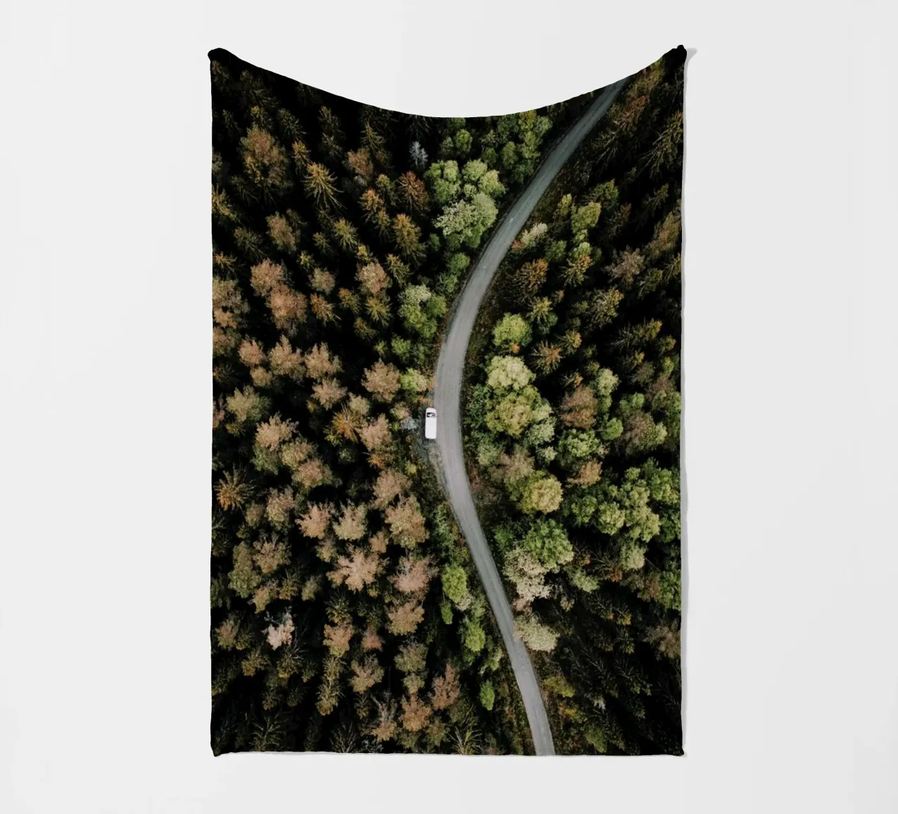 Aventyr fleece blanket by Airpixels