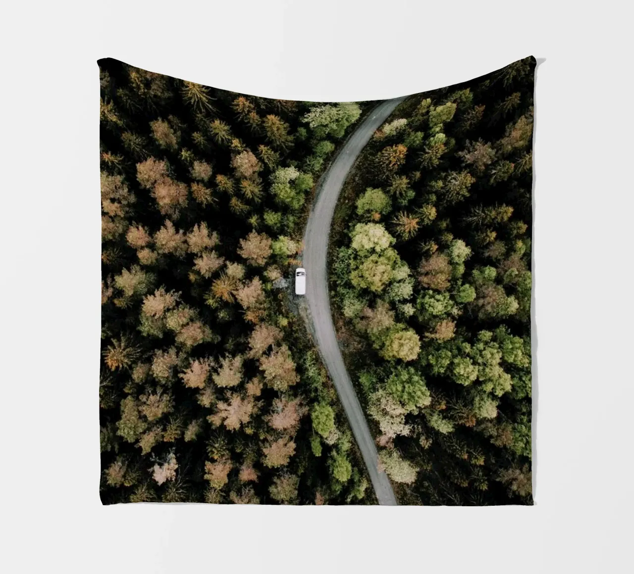 Aventyr fleece blanket by Airpixels