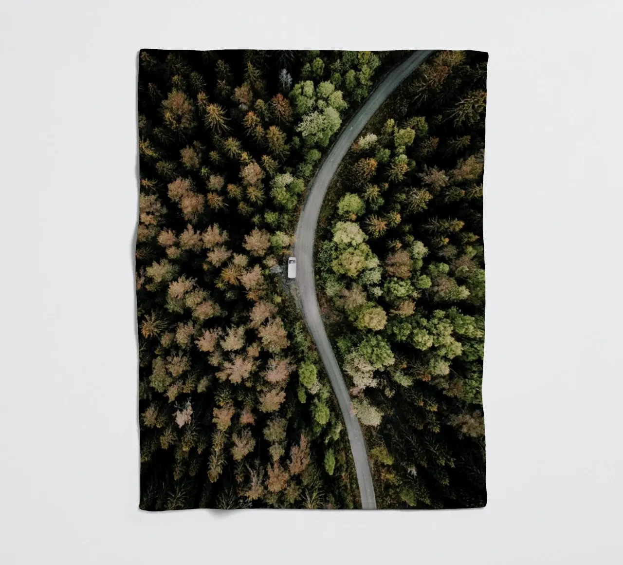 Aventyr fleece blanket by Airpixels