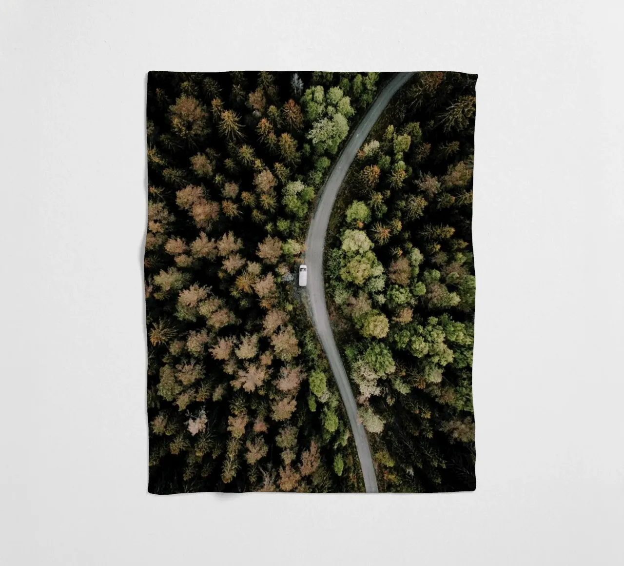 Aventyr fleece blanket by Airpixels