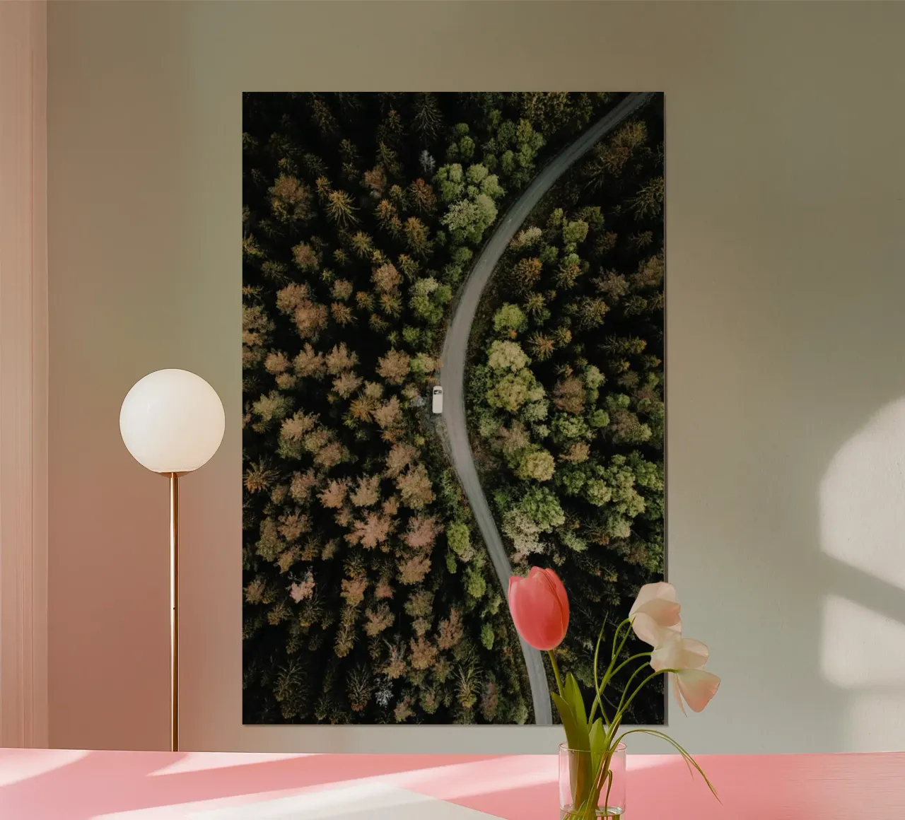 Aventyr poster con telaio in legno da Airpixels