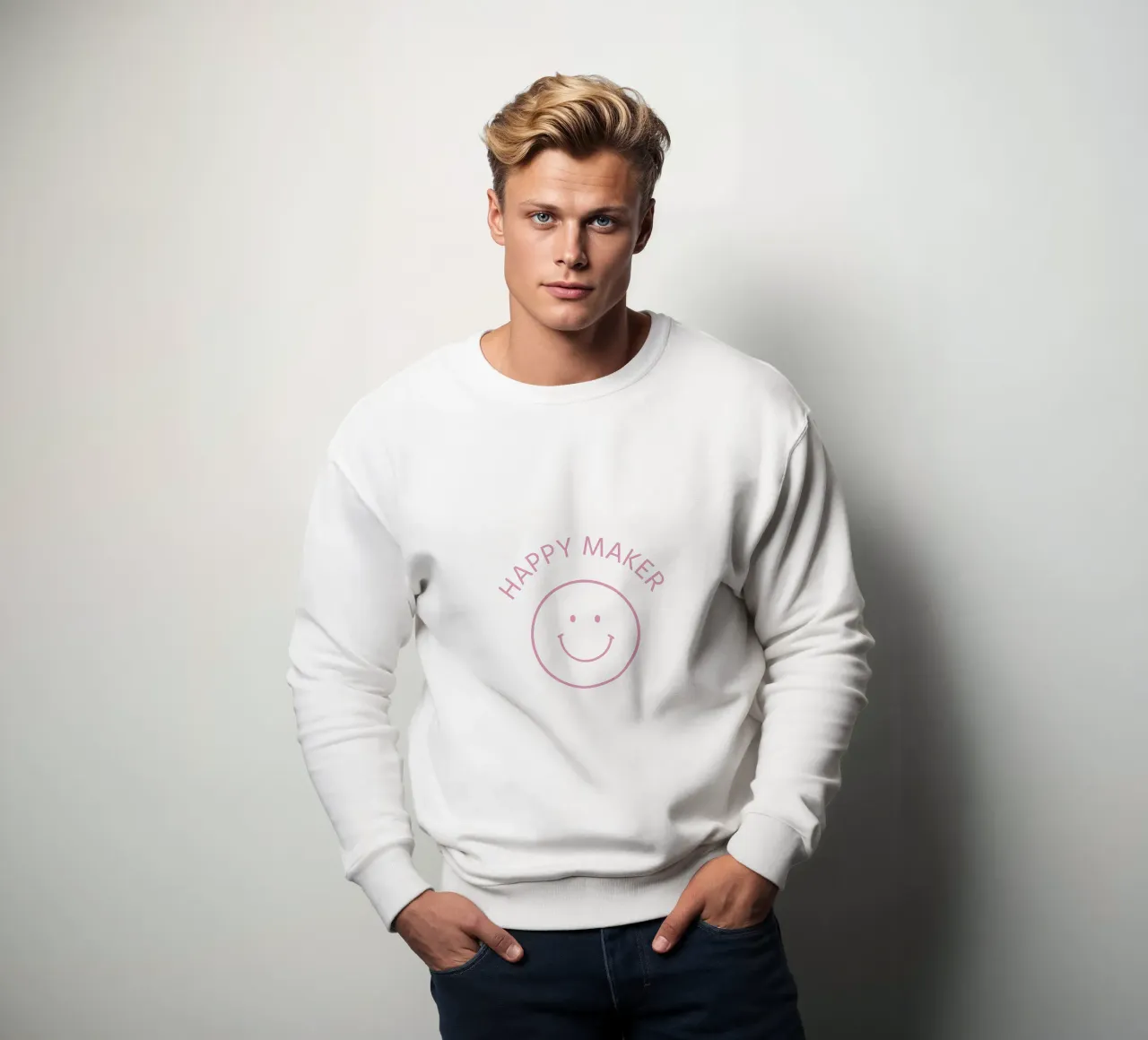 Glücklicher Macher Sweatshirt von janamossmann