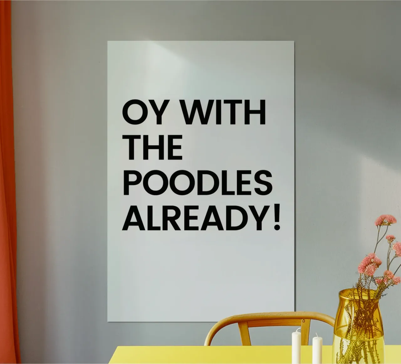 Poodles poster da Studio One