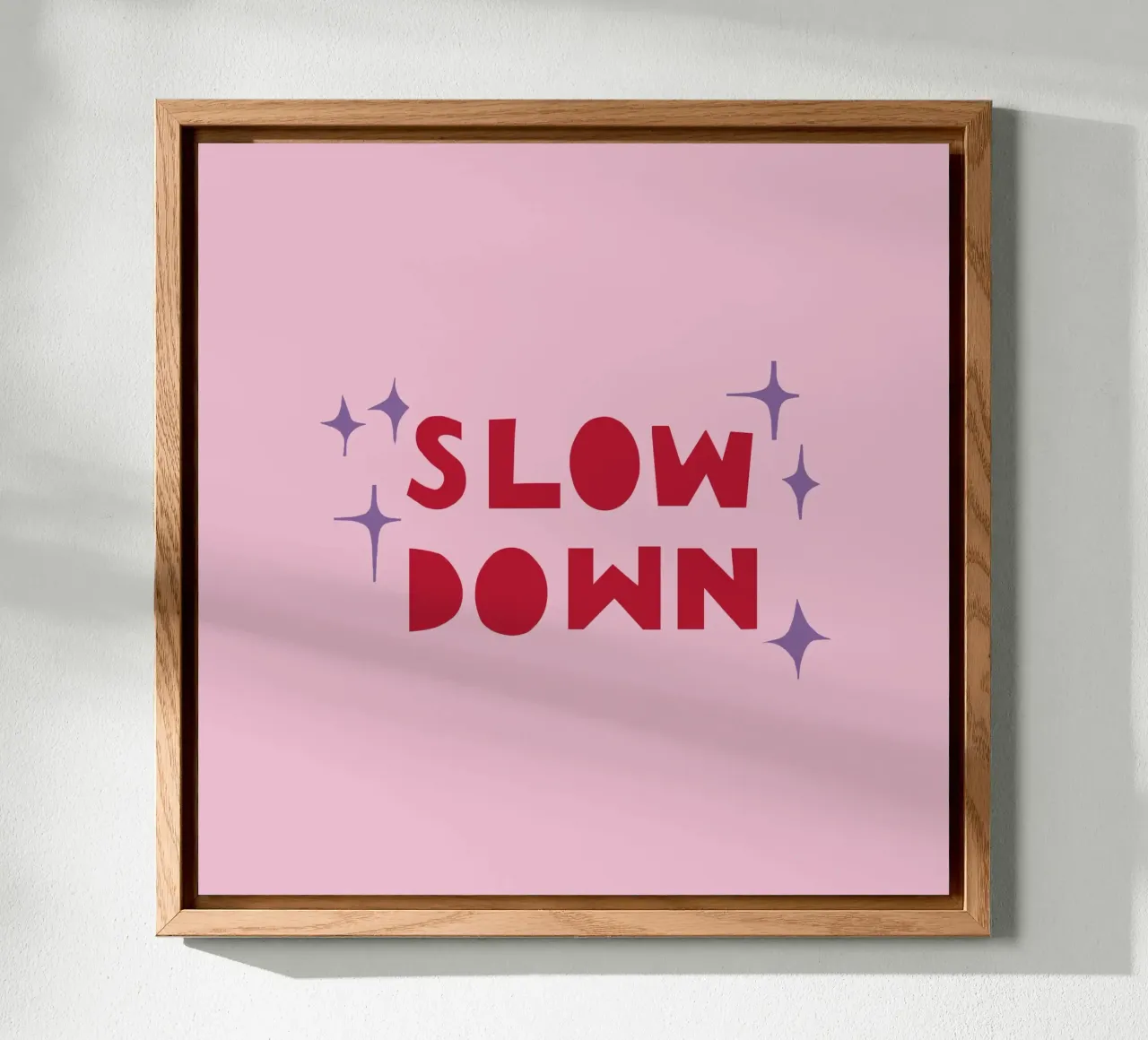 Slow Down pannello forex da Iris Knabenschuh Design