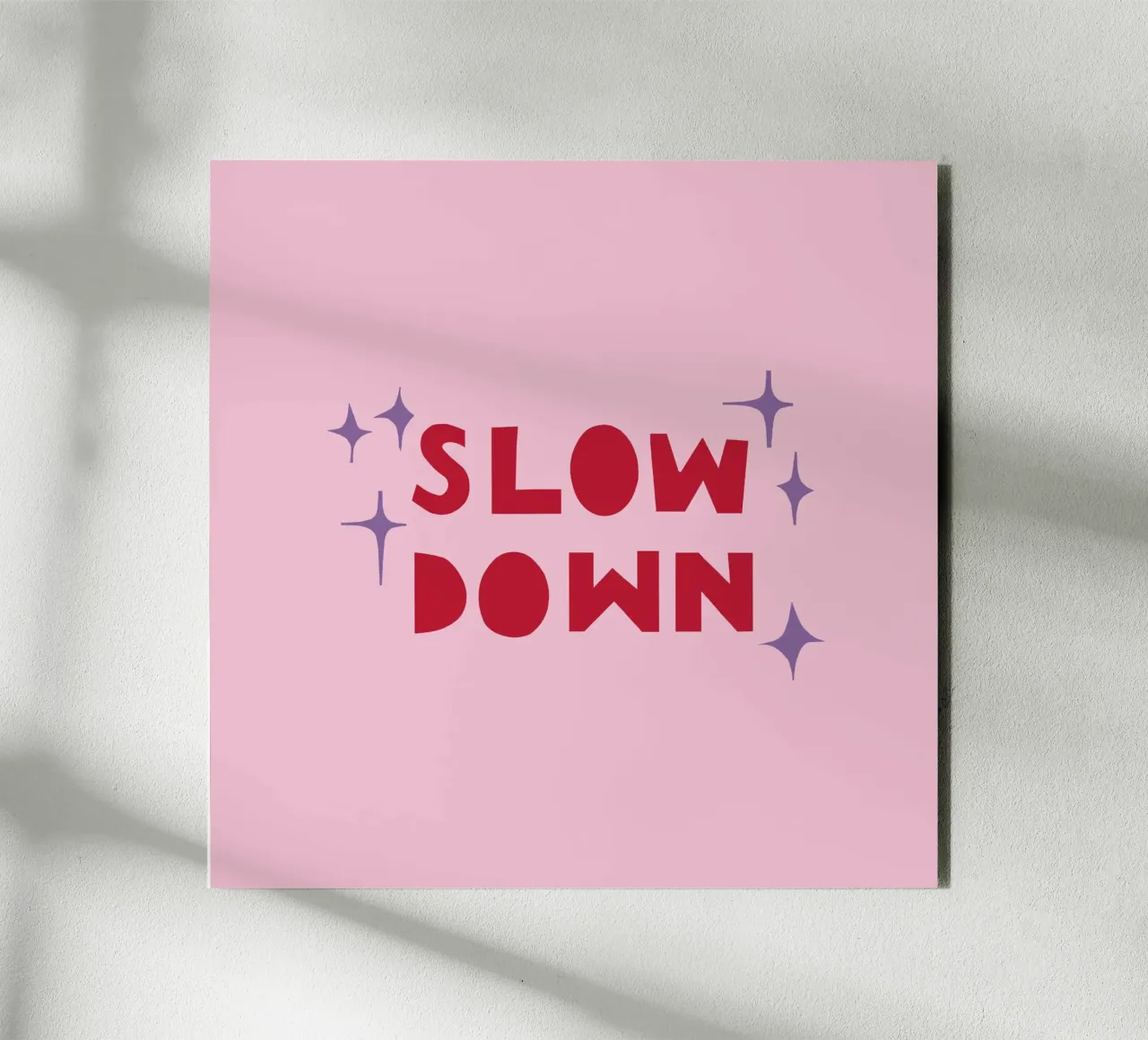 Slow Down pannello forex da Iris Knabenschuh Design